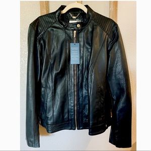 Cole Haan Lambskin Leather Jacket - XXL - BNWT